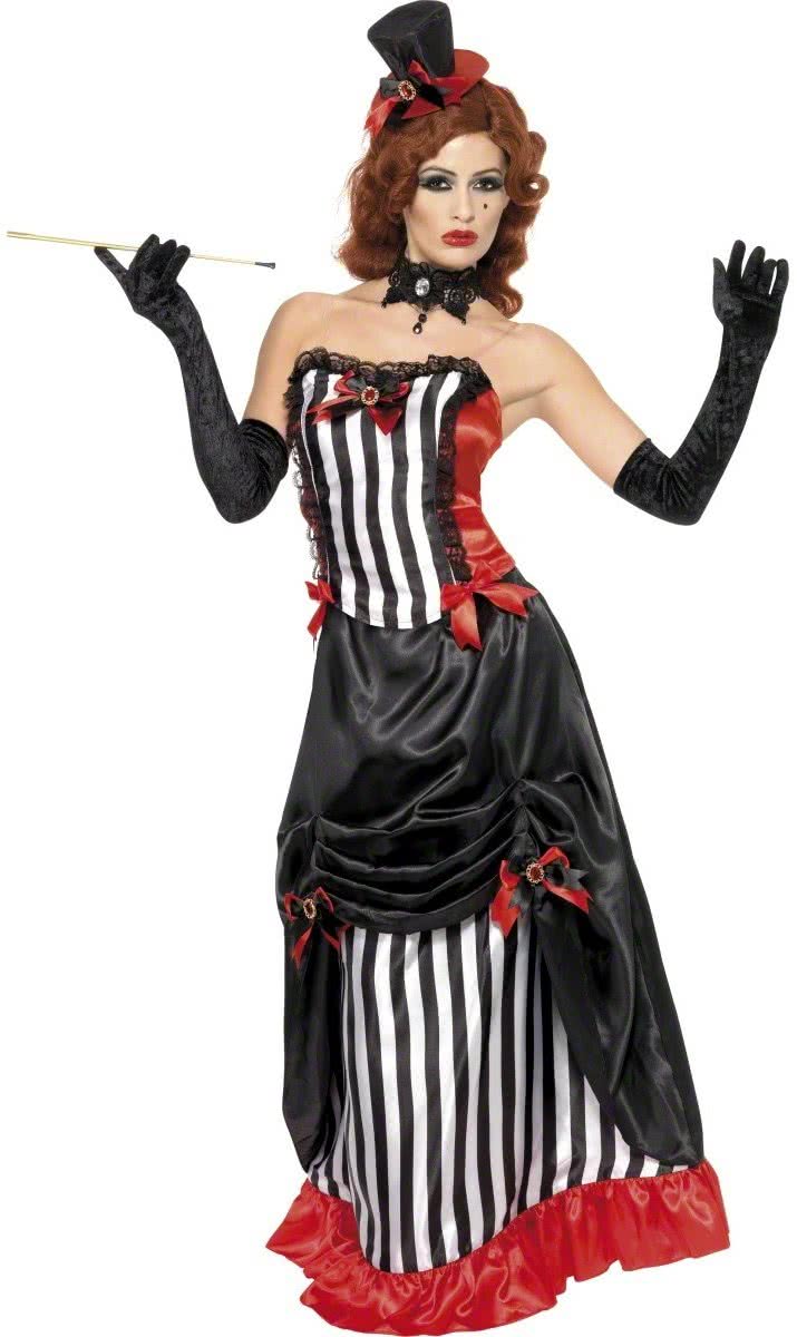 Burlesque Vampieren kostuum | Halloweenkleding dames maat S (36-38)